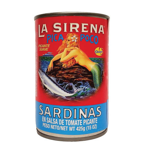 La Sirena Pica Poco Sardine - Sardina Cans & Jars 5 oz