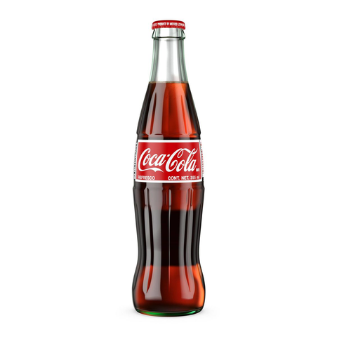 Mexican Coca-Cola - 12 oz glass bottles soda