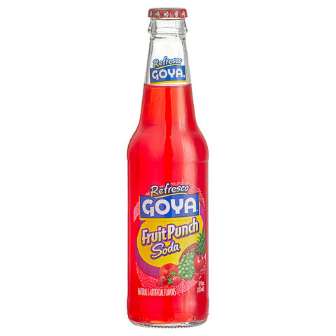Goya fruit punch soda