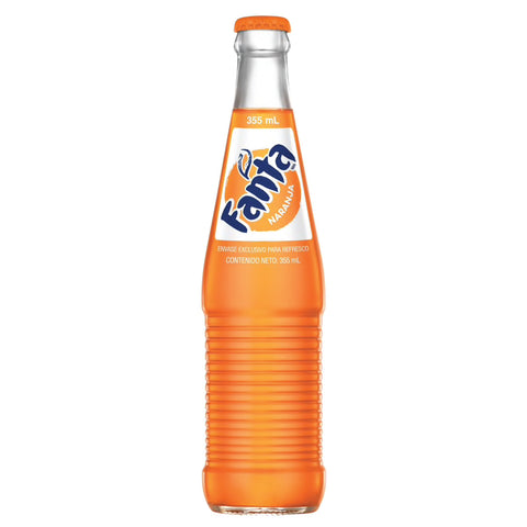 Fanta - Mexican Orange Soda - 12 oz